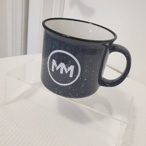 Gray & white Speckled MM Coffee Mug